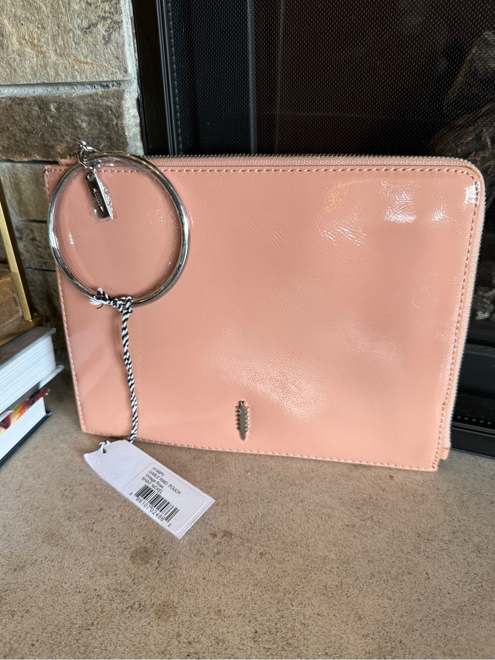 Thacker Patent Leather Clutch